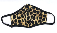 Buttery Soft Cloth Face Mask - Leopard Print - Washable